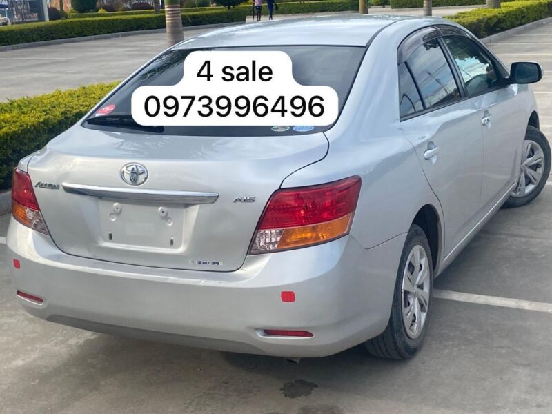 Silver Toyota allion